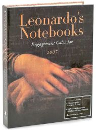 Leonardo’s Notebooks Engagement Calendar 2007