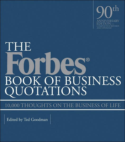 Forbes Book of Business Quotations