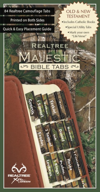 REALTREE™ MAJESTIC BIBLE TABS – CAMO VERSION