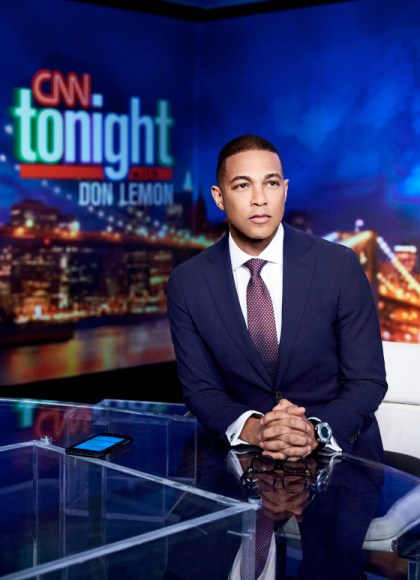 Image of Don Lemon sitting at anchor desk