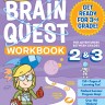 Summer Brain Quest 2&3 workbook cover with illustrated girl wearing an astronaut costume in front of a rocket