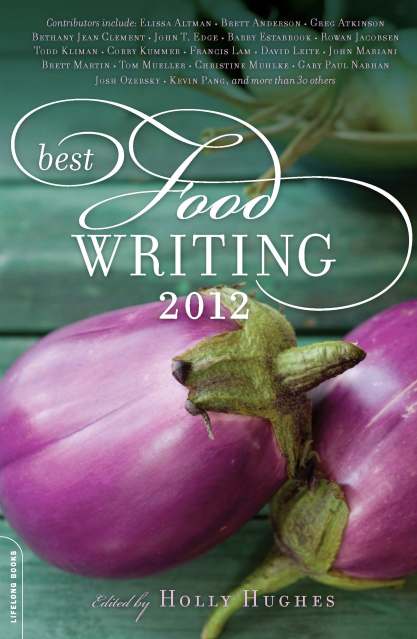 Best Food Writing 2012