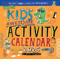 Kid's Awesome Activity Wall Calendar 2025